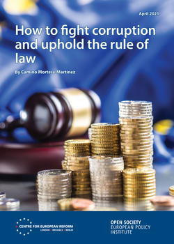 Launch of 'How to fight corruption and uphold the rule of law' with Katalin Cseh, Carl Dolan, Camino Mortera-Martinez and Michiel van Hulten