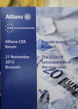 Allianz-CER forum on &#039;A Multi-tiered Europe? The political consenquences of the euro crisis&#039; event thumbnail