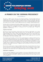 A primer on the German presidency