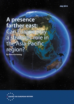 A presence farther east: Can Europe play a strategic role in the Asia-Pacific re