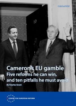 Cameron's EU gamble: Five reforms he can win, and ten pitfalls he must avoid